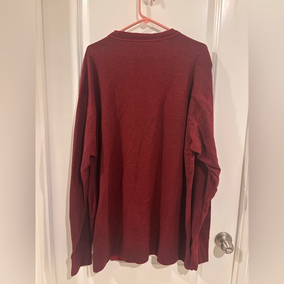 LL Bean Shirt Men's XXL Two-Layer River Driver Traditional Fit Henley NEW - Picture 3 of 7